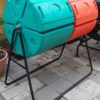 Twin Drum Composter 400 Ltr – Side View